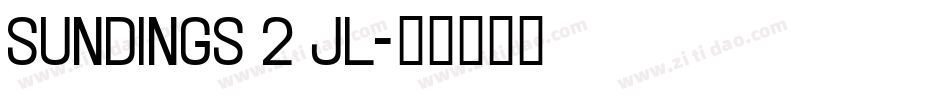 Sundings 2 JL字体转换